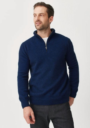 Untouched World Estuary Half Zip-mens-Sparrows