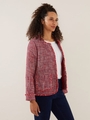 Yarra Trail Fringed Tweed Jacket