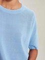 Caroline Sills Stephen Open Knit Tee