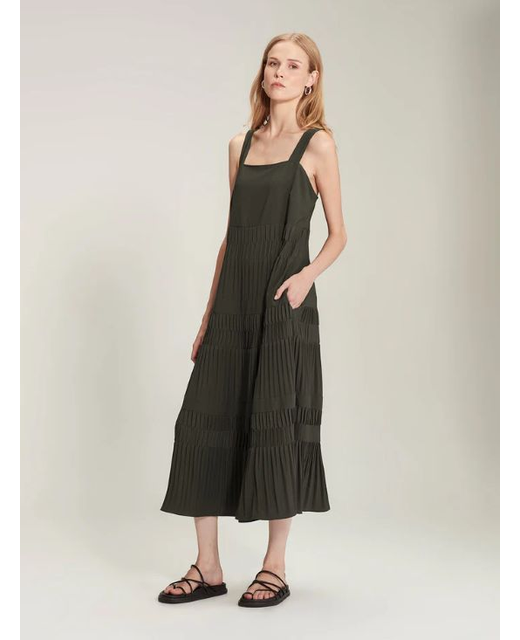 Sills Javier Pleat Dress