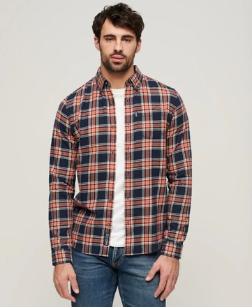 Superdry Vintage Check Shirt-mens-Sparrows