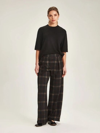 Sills Kelsey Check Pant-womenswear-Sparrows