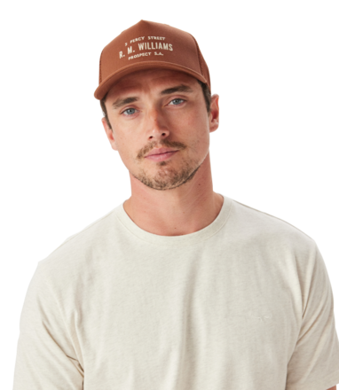 R.M.Williams Stencil Trucker Cap-mens-Sparrows