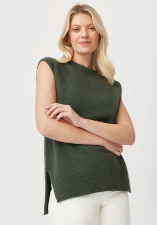 Untouched World Gaia Vest-womenswear-Sparrows