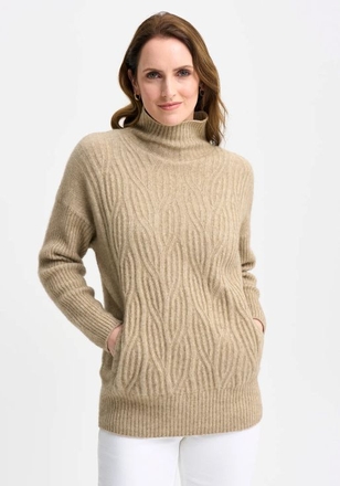 Merino Mink Neve Sweater-womenswear-Sparrows